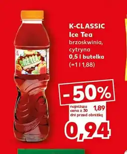 Kaufland Ice Tea brzoskwinia K-Classic oferta