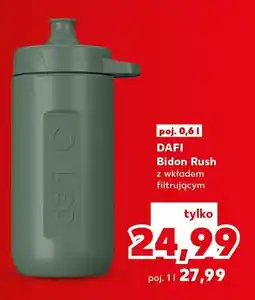 Kaufland Bidon Rush z wkładem filtrującym 0,6 l Dafi oferta