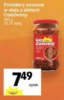 Delikatesy Centrum Pomidory suszone w oleju z ziołami Codzienny oferta