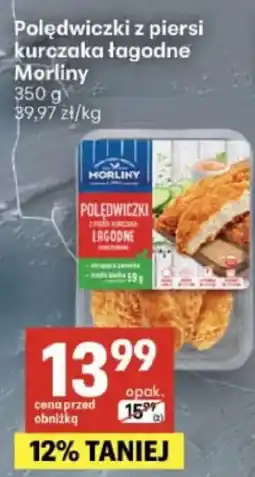 Delikatesy Centrum Poledwiczki z piersi kurczaka łagodne Morlina oferta