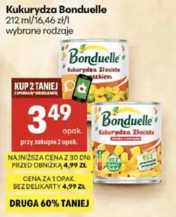 Delikatesy Centrum Kukurydza Złocista Bonduelle oferta