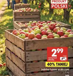Delikatesy Centrum Jabłka luzem w skrzyni oferta