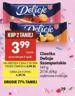Delikatesy Centrum Ciastka Delicie Szampańskie oferta