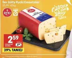 Delikatesy Centrum Ser żółty Rycki Ementaler oferta