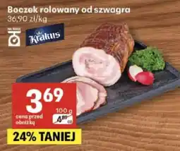 Delikatesy Centrum Boczek rolowany Krakus oferta