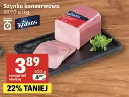 Delikatesy Centrum Szynka konserwowa Krakus oferta
