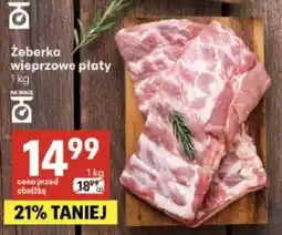 Delikatesy Centrum Żeberka wieprzowe płaty oferta