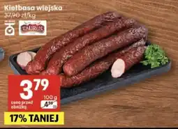 Delikatesy Centrum Kiełbasa wiejska Taurus oferta