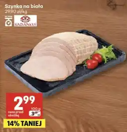 Delikatesy Centrum Szynka na biało Kabanos oferta