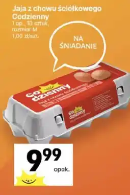 Delikatesy Centrum Jaja z chowu ściółkowego Codzienny oferta
