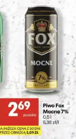 Delikatesy Centrum Piwo Fox Mocne 7% oferta
