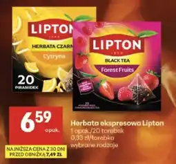Delikatesy Centrum Herbata ekspresowa Lipton oferta