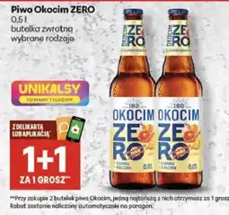 Delikatesy Centrum Piwo Okocim ZERO oferta