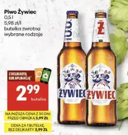 Delikatesy Centrum Piwo Żywiec oferta