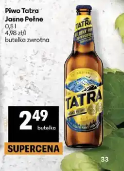 Delikatesy Centrum Piwo Tatra Jasne Pełne oferta