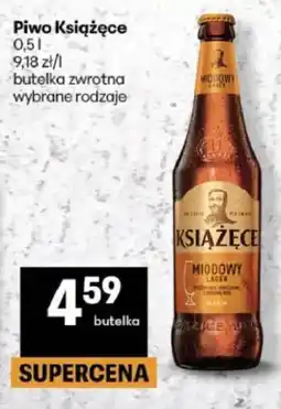 Delikatesy Centrum Piwo Książęce Miódowy Lager oferta