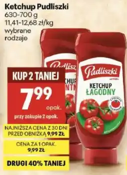 Delikatesy Centrum Ketchup Pudliszki Łagodny oferta