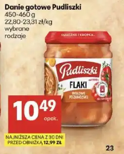 Delikatesy Centrum Pudliszki Flaki oferta