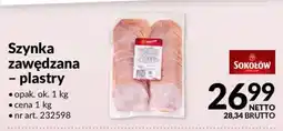 Makro Szynka zawędzana Sokołów oferta