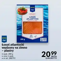 Makro Łosoś Atlantycki wędzony na zimno oferta
