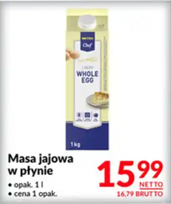 Masa jajowa w płynie Metro Chef