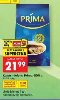 Biedronka Kawa mielona Prima oferta