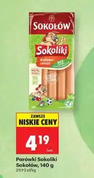 Biedronka Parówki Sokoliki Sokołów oferta
