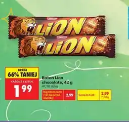 Biedronka Baton Lion chocolate oferta