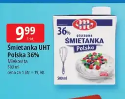 E.Leclerc Śmietanka UHT Polska Mlekovita 36% oferta