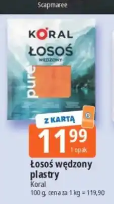 E.Leclerc Łosoś wędzony plastry oferta