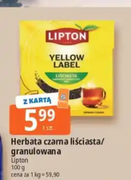 E.Leclerc Herbata czarna liściasta Lipton oferta