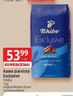 E.Leclerc Kawa ziarnista Exclusive Tchibo Original oferta