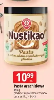 E.Leclerc Pasta arachidowa gładka Nustikao oferta
