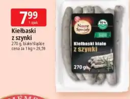 E.Leclerc Kiełbaski białe z szynki Nasze Specjały oferta