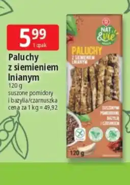E.Leclerc Paluchy z siemieniem lnianym suszone pomidory i bazylia Nat & Vie oferta