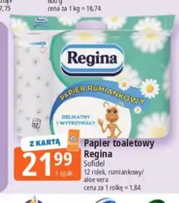 E.Leclerc Papier toaletowy rumiankowy Regina 12-pak oferta