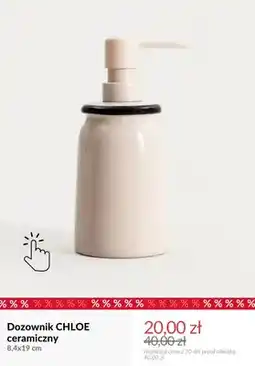 Homla Dozownik Chloe ceramiczny 8,4x19 cm oferta