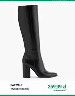 Deichmann Wysokie kozaki Catwalk oferta