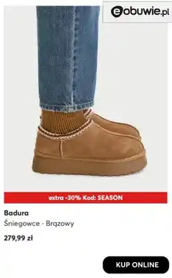 eobuwie Śniegowce brązowe Badura oferta