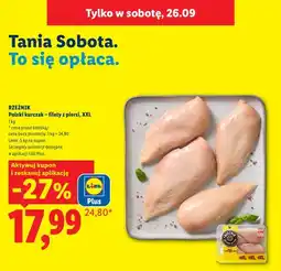Lidl Filety z piersi kurczaka Rzeźnik XXL oferta