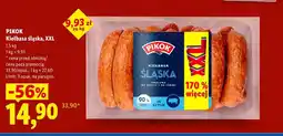 Lidl Kiełbasa śląska XXL Pikok oferta