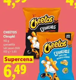 Lidl Chrupki Cheetos Crunchos Quesadilla oferta
