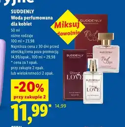 Lidl Woda perfumowana dla kobiet Suddenly Cherry Love oferta