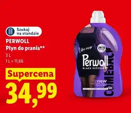 Lidl Płyn do prania Perwoll Black Detergent Renew oferta