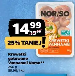 Netto Krewetki gotowane Vannamei Norso oferta