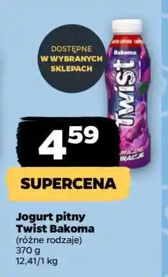 Netto Jogurt pitny Twist Bakoma oferta