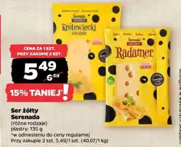Netto Ser żółty SERENADA oferta