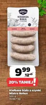 Netto Kiełbasa biała z szynki Mistrz Rohus oferta