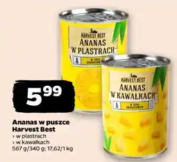 Netto Ananas w puszce Harvest Best oferta