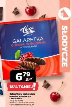 Netto Galaretka w czekoladzie o smaku wiśniowym Choco Bella oferta